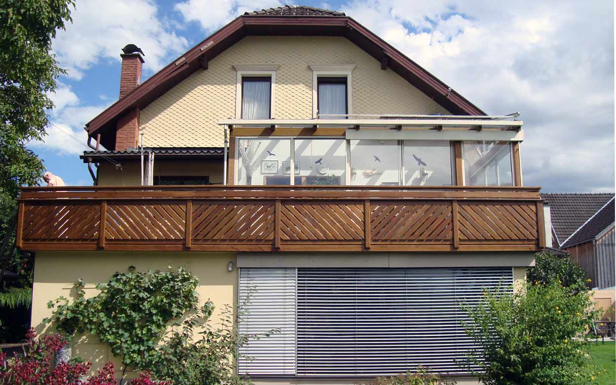 Holzbalkon 10